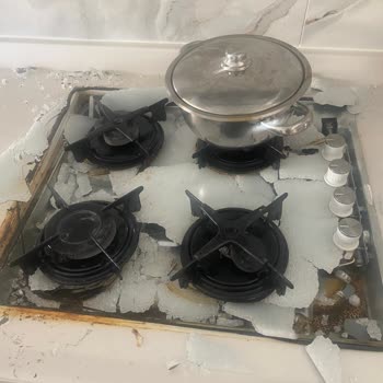 Kumtel Ankastre Set Patladı Ve Servis Geri Dönüş Yapmadı