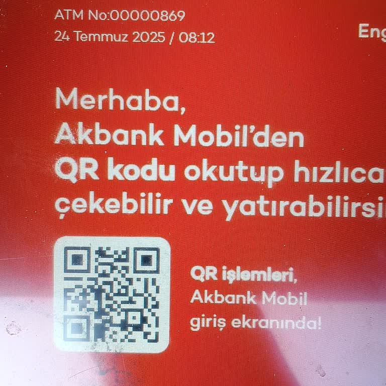Akbank ATM'sinde Para Yatırma Sorunu Ve Paranın İade Edilmemesi