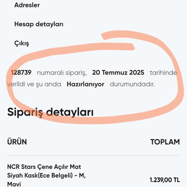 Oriontuning.com Siparişimin Gönderilmemesi Ve İletişimsizlik Nedeniyle Yasal Haklarımı Kullanacağım