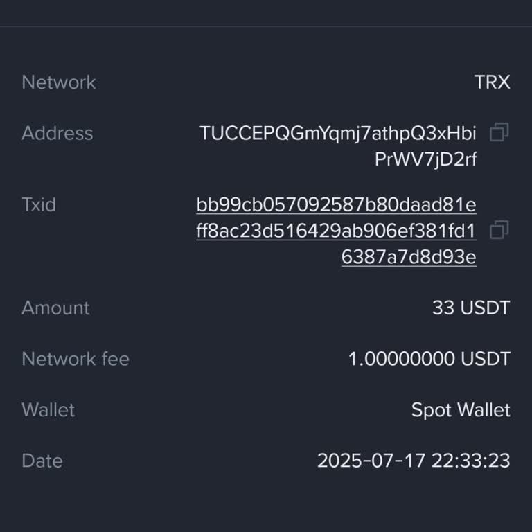 I Used TRC20 for Binance Transfer but Funds Show TRX and Never Reached Recipient
