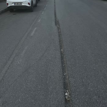 Yarım Bırakılan Yol Çalışması Kazaya Sebep Oldu
