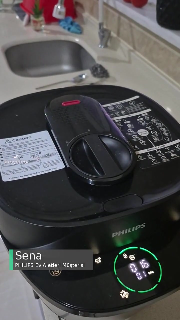 Philips ALL In One Cooker Elektrikli Düdüklü Tencere Basınç Sorunu videonun kapak resmi