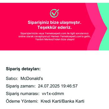 Siparişim Geç Ve Soğuk Geldi, Çözüm Sunulmadı