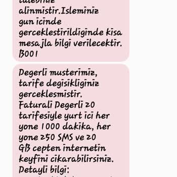Taahhüt Edilen Paket Ücreti Aşıldı, Faturam Yüksek Geldi