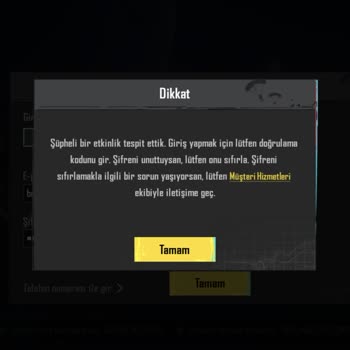 Satın Aldığım PUBG Mobile Hesabına Giriş Yapamıyorum Ve Para İadesi Alamadım