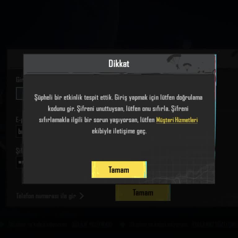 Satın Aldığım PUBG Mobile Hesabına Giriş Yapamıyorum Ve Para İadesi Alamadım