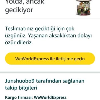 Amazon'dan Verdiğim Yurtdışı Siparişim Kayıp, Takip Yapılamıyor