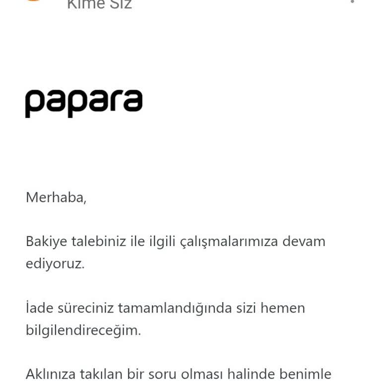 Papara Hesabım Kapandı Paramı Alamıyorum Muhatap Bulamıyorum