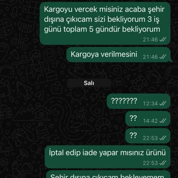 Siparişim Ortada Yok Firmadan Günlerdir Hiçbir Yanıt Alamıyorum