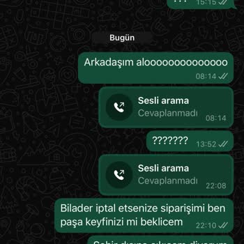 Siparişim Ortada Yok Firmadan Günlerdir Hiçbir Yanıt Alamıyorum
