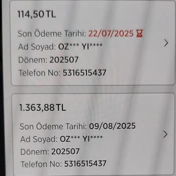 Kullanılmayan Hat İçin Yüksek Cayma Bedeli Ve Fahiş Fatura Mağduriyeti