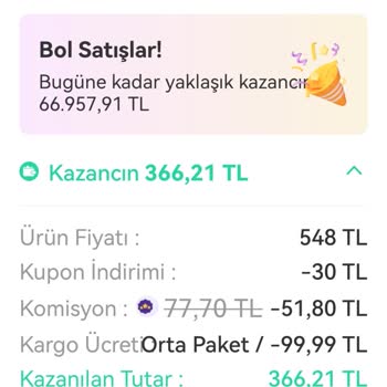 Yanlış Kargo Komisyonu Kesintisi Ve İade Talebi