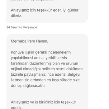 Hepsiburada Orijinal Olmayan Stanley Termos İçin İade Ve Destek Sağlamıyor