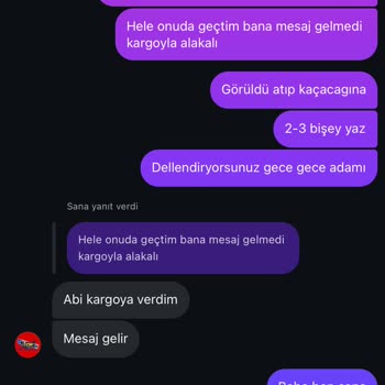 Siparişin Geç Hazırlanması Ve İletişim Eksikliği