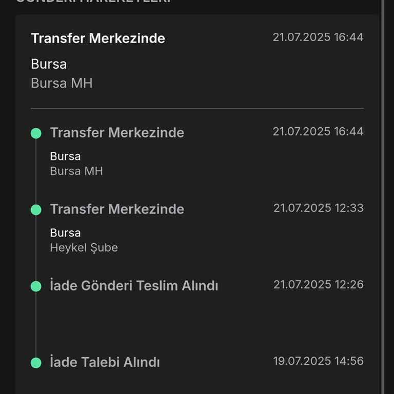 İade Kargom Günlerdir Teslim Edilmiyor, Trendyol Express'ten Yanıltıcı Bilgi Alıyorum