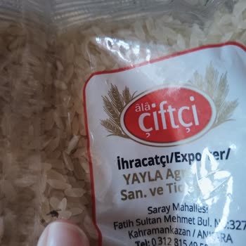 Aldığım Pirinç Paketinin İçinde Böcek Çıktı Şaşkınım Ve Mağdur Oldum