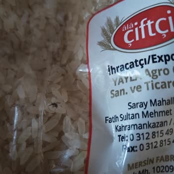 Aldığım Pirinç Paketinin İçinde Böcek Çıktı Şaşkınım Ve Mağdur Oldum