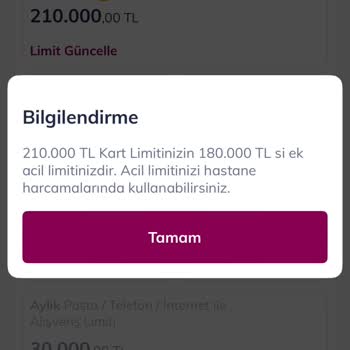 QNB Kredi Kartı Limitim Sebepsizce 210 Binden 30 Bine Düşürüldü Mağdur Oldum
