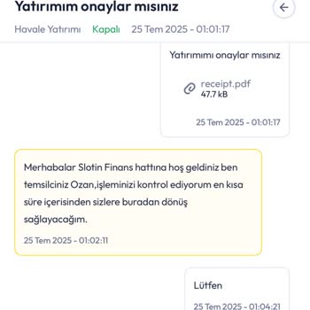Slotin Sitesinde Para Çekme Ve Canlı Destek Sorunu