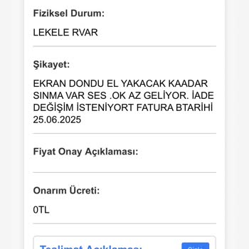 Çocuğumun Güvenliği Tehlikeye Girdi: Akıllı Saatte Aşırı Isınma Ve Yetersiz Çözüm