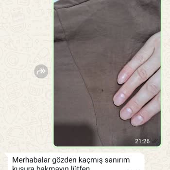 Yanlış Kumaş Ve Defolu Ürün Gönderildi İade Hakkım Engellendi