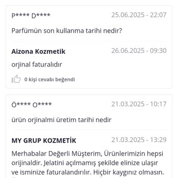 Orijinal Diye Aldığım Parfüm Sahte Çıktı Destekten Yanıt Alamıyorum