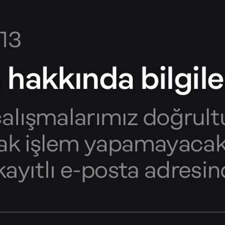 Papara Hesabımın İnceleme Sürecinin Uzaması Ve Bilgilendirme Eksikliği