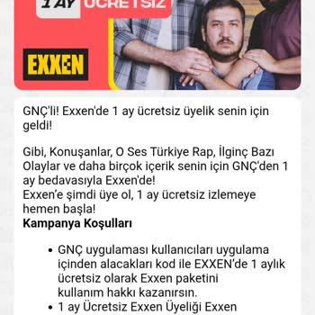 Bedava Exxen Üyelik Kodu Geçersiz Çıktı Üyeliğe Erişemiyorum