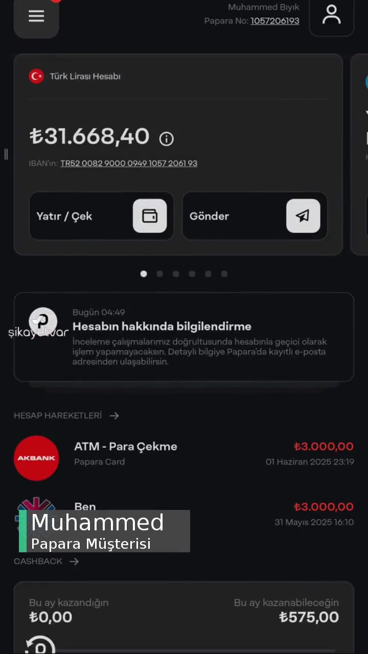 Papara Hesabımı Kullanamıyorum, Yardımcı Olun Artık! videonun kapak resmi