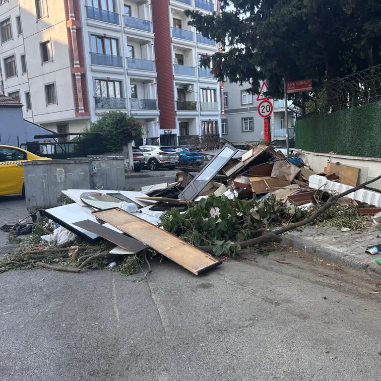 Kartal Belediyesi'nin Temizlik Hizmetlerindeki Aksaklıklar Mahalle Sakinlerini Mağdur Ediyor