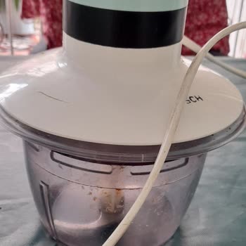 Bosch Küçük Doğrayıcı Robotum Tamir Edilemiyor Değişim İstiyorum