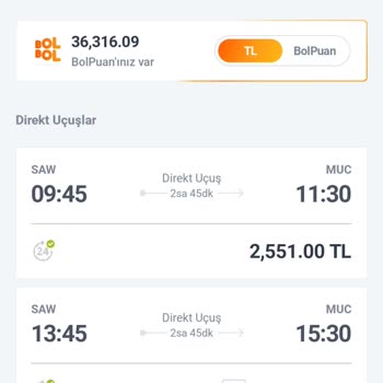 Bol Bol Puanlarım İle Uçuş Alamıyorum, Sistem Ekstra Ücret Talep Ediyor