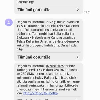 Vodafone Hediye İnternet Vaatlerini Yerine Getirmedi