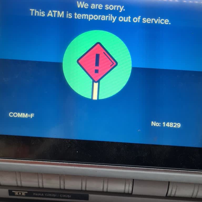 İş Bankası ATM Arızası Sonrası Para Kaybı Ve Yetersiz Müşteri Hizmeti!