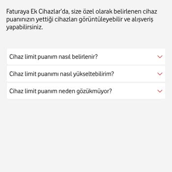 Vodafone'da Limit Puan Sorgulama Sorunu Ve Uzayan Sistem Hatası