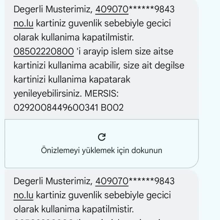 Kredi Kartım Haksız Yere Kapatıldı, Müşteri Hizmetleri Çözüm Sunmuyor