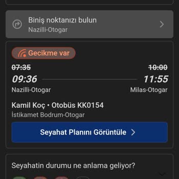 Kamil Koç Sefer Saatinin Sürekli Değişmesi Ve Uzun Süreli Rötar Nedeniyle Yaşanan Mağduriyet