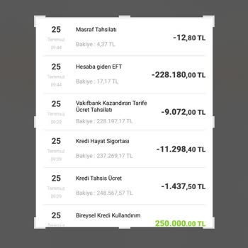 Onayım Olmadan Kesilen Kazandıran Tarife Ücreti Ve Haksız EFT Kesintisi