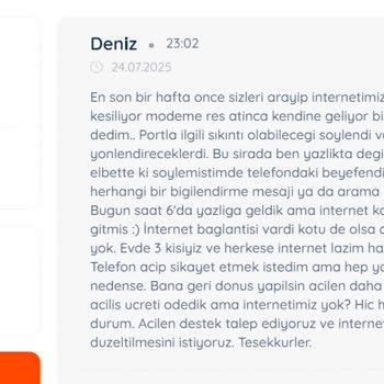Sürekli Kesilen İnternet Ve Yetersiz Destek: Sorunumuz Çözülmüyor!