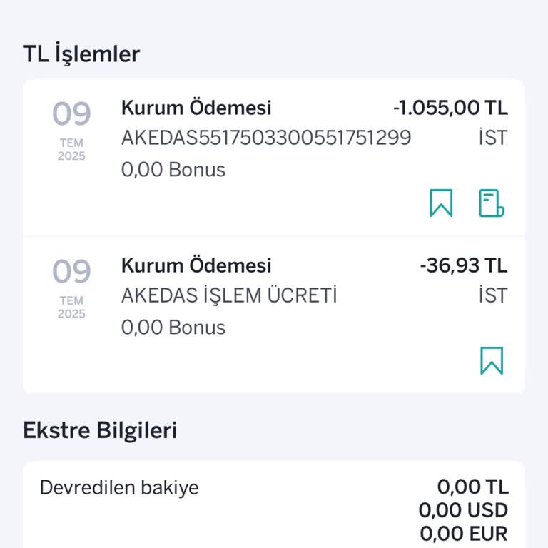 Biyometrik Kredi Kartımdan Bilgim Dışında Akedaş Elektrik Ödemesi Yapıldı