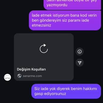 İade Talebim Reddedildi, Kötü Ürün Kalitesi Ve Müşteri Yaklaşımı