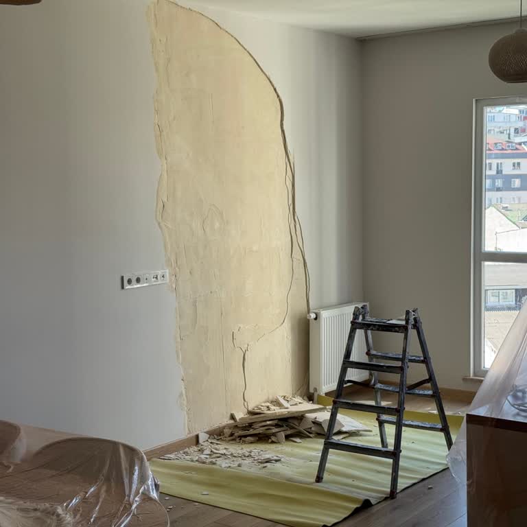 Famir Yapı Kayapark Sakura Evlerinde Duvarın Hali