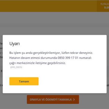 Pegasus Hediye Çeki Kullanılamadı, Ücret Karttan Çekildi