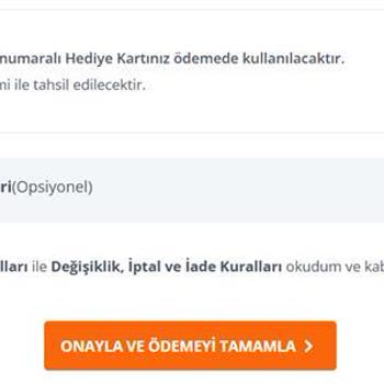 Pegasus Hediye Çeki Kullanılamadı, Ücret Karttan Çekildi