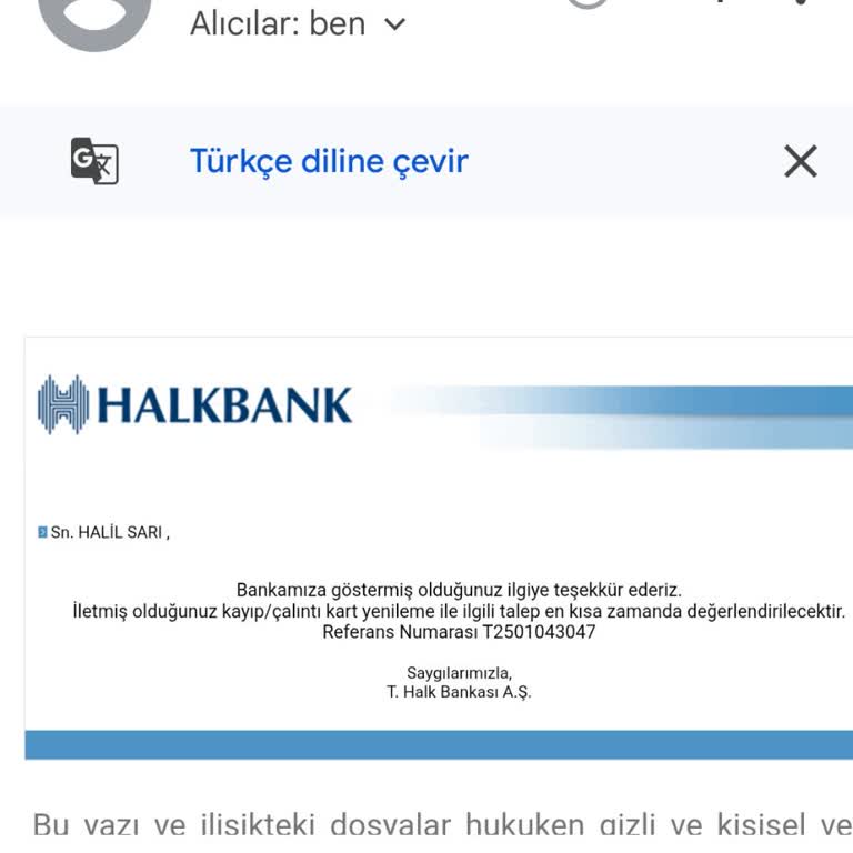Halkbank Hesabımdan İzinsiz Para Çekildi, İade Talebim Cevapsız Kaldı