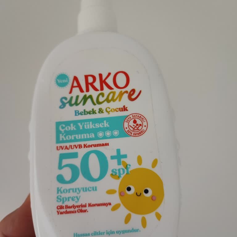 Arko Güneş Kremi Hem Leke Bıraktı Hem Koruyamadı