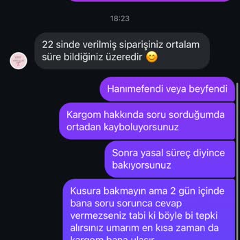 Sipariş Sonrası İletişimsizlik Ve Ürün Teslim Edilmedi