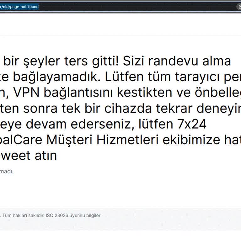 Sürekli Hata Veren Ve Kullanışsız Site Deneyimi