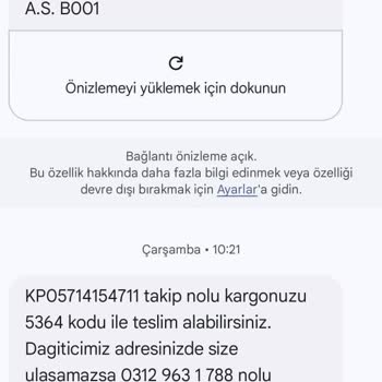 PTT Kargo Teslimatının Adrese Yapılmaması Ve Bilgilendirme Eksikliği