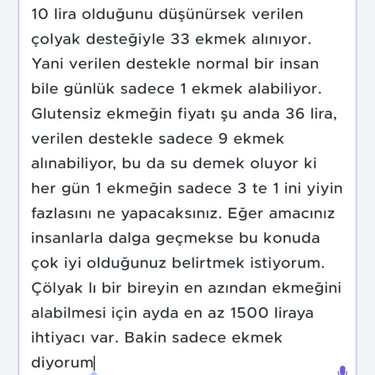 Çölyak Desteğiyle Temel İhtiyaçlar Karşılanamıyor: Glutensiz Ekmek Erişimi Her Geçen Gün Zorlaşıyor